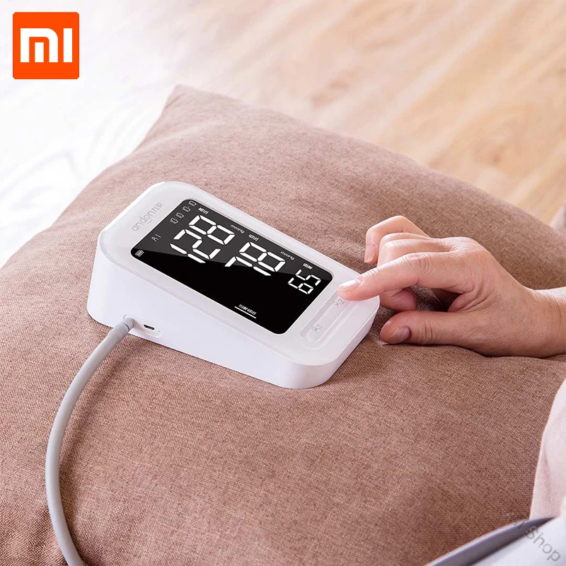  Xiaomi Mijia Andon Smart Blood Pressure Monitor Arm Heart Beat Rate Pulse Meter Tonometer Sphygmoma