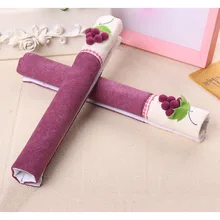 Недавно 1 пара ручных чехлов держать чистой антистатическое украшение для двери кухонного холодильника