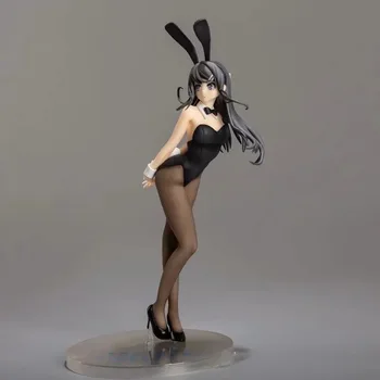 

Anime 26CM Aniplex Rascal Does Not Dream of Bunny Girl Senpai Sakurajima Mai Sexy Girls PVC Action Figures Model Toys Gift