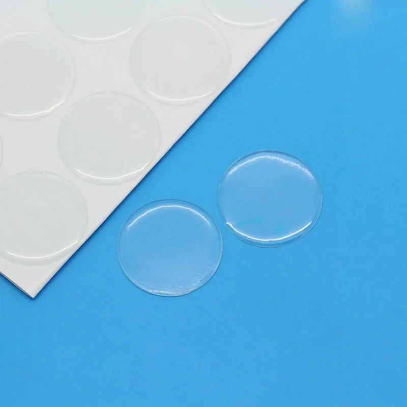 

204PCs Clear Round Epoxy Domes Resin Stickers High Quality Paster Patch DIY Fine Jewelry Findings Accessories12mm Dia. Wholesale