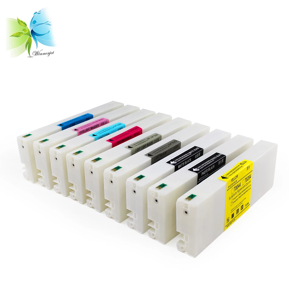 WINNERJET 700 мл T8041 T8049 Совместимый картридж для принтера Epson SureColor P6000 P8000|ink cartridge|compatible