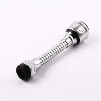

1pcs Silver Rotatable Faucet Splash Nozzle Bubbler Aerator Water-saving Shower Bath Valve Filter Device Easy To install