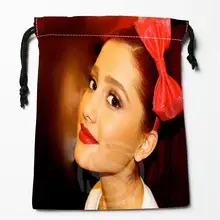 A& im53 Ариана Гранде на заказ логотип напечатанный получить мешок степень сжатия сумки drawstring сумки размер 18X22 см 712q# m53