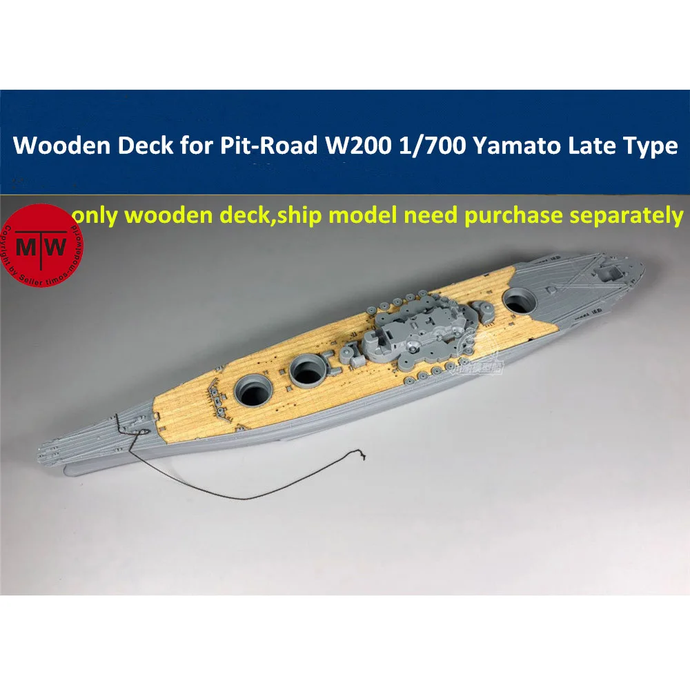 1700 ölçekli ahşap Deck çukur-Road W200 IJN Battleship Yamato geç tipi  Model seti - AliExpress