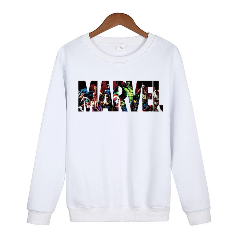 Толстовки Hombre MARVEL Sudaderas в стиле хип-хоп для мужчин s/Madam бренд с буквенным принтом пуловер с капюшоном Толстовка приталенная мужская Толстовка