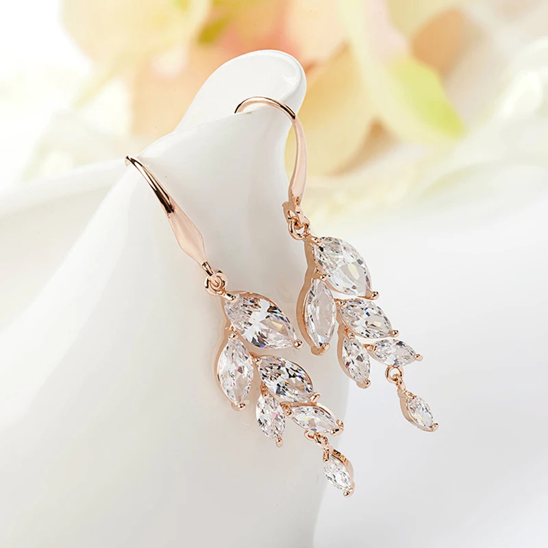 2019 New Gold Crystal Earrings Ear Cuffs For Women Pendientes mujer moda Boucles D'oreilles Oorbellen brinco Jewelry | Украшения и