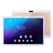 2017 Android 6.0 10 дюймов Octa core 4 г LTE Телефонный звонок Планшеты 32 ГБ Dual SIM 8.0MP Bluetooth, Wi-Fi GPS IPS HD 1920*1200 Разрешение