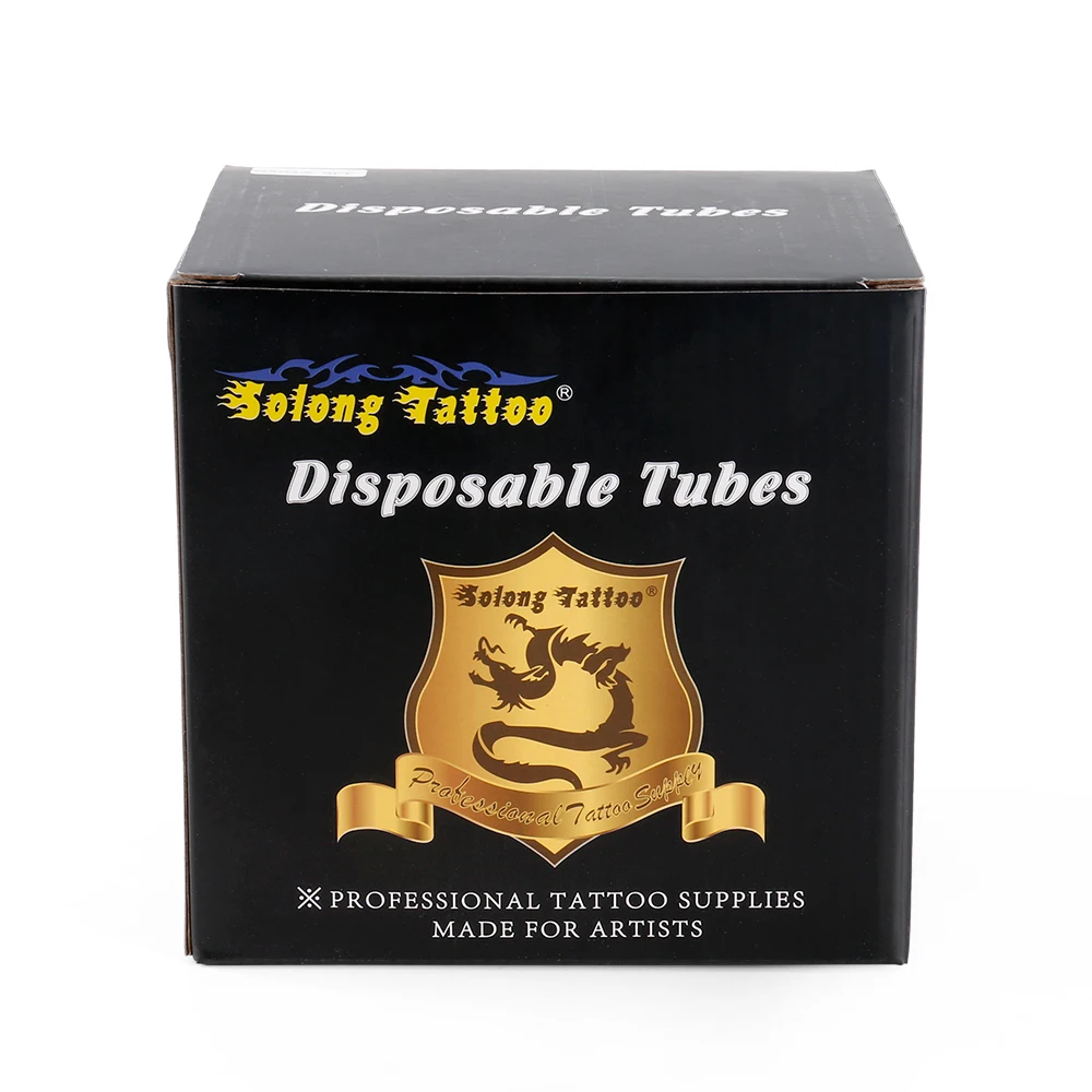 

Sterilized Tattoo Tube 1" Rubber Soft Grip Tip G503C for Tattoo Machine Mix Size