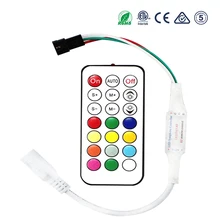 LED rgb controller 21key RF remote mini 5v 12v 24v milight dimmer WS2812b strip light stap 2835 5050 WS2811 WS2812B magic home цена LED rgb controller 21key RF remote mini 5v 12v 24v milight dimmer WS2812b strip light stap 2835 5050 WS2811 WS2812B magic home цены онлайн