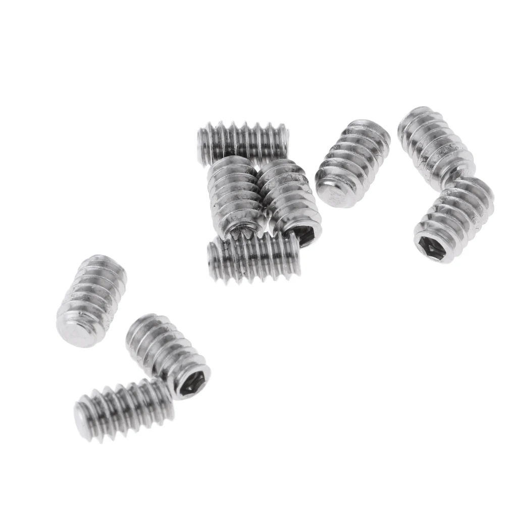 10 Pieces Surfboard Grub Screws Replacement Allen Key Screw for Surfboard Accessories Los tornillos de la comida des vis sans