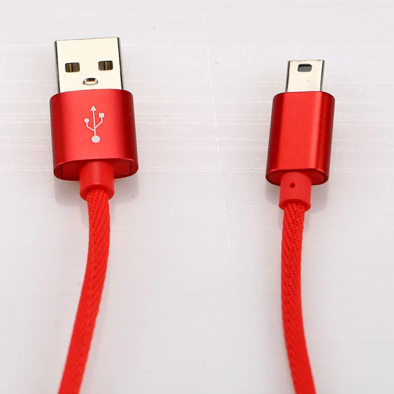 Eighfitech البسيطة Usb كابل بيانات مصغرة Usb 2.0 خط قرص صلب كاميرا والملاحة تهمة خط ل MP3 MP4 لاعب جهاز تسجيل فيديو رقمي للسيارات GPS