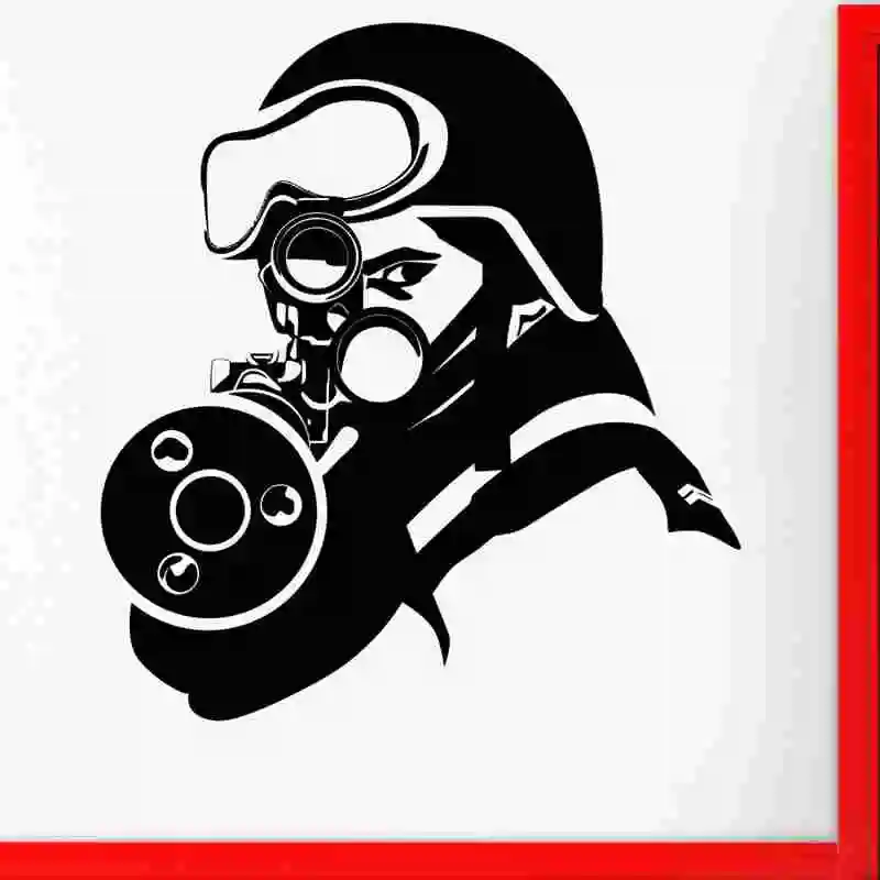 DCTAL Rifle Sticker Gun Decal AWP Car Posters Vinyl Wall Decals