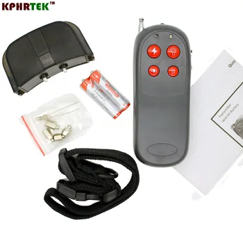 

70pcs/lot Dog Training Collar Waterproof Collar 4 IN 1 Remote Dog TrainingVibra & Electric Shockhigh-abrasive material Collar