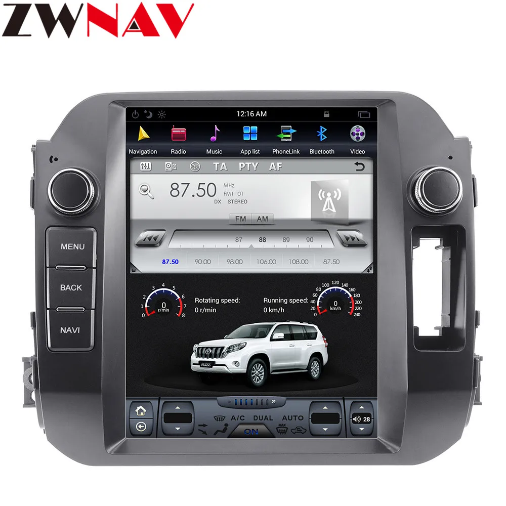 Sale Android 7.1 Tesla Screen 10.4" Car Stereo For Kia Sportage R 2010 - 2015 Auto Radio GPS Navigation Video Multimedia Headunit 3
