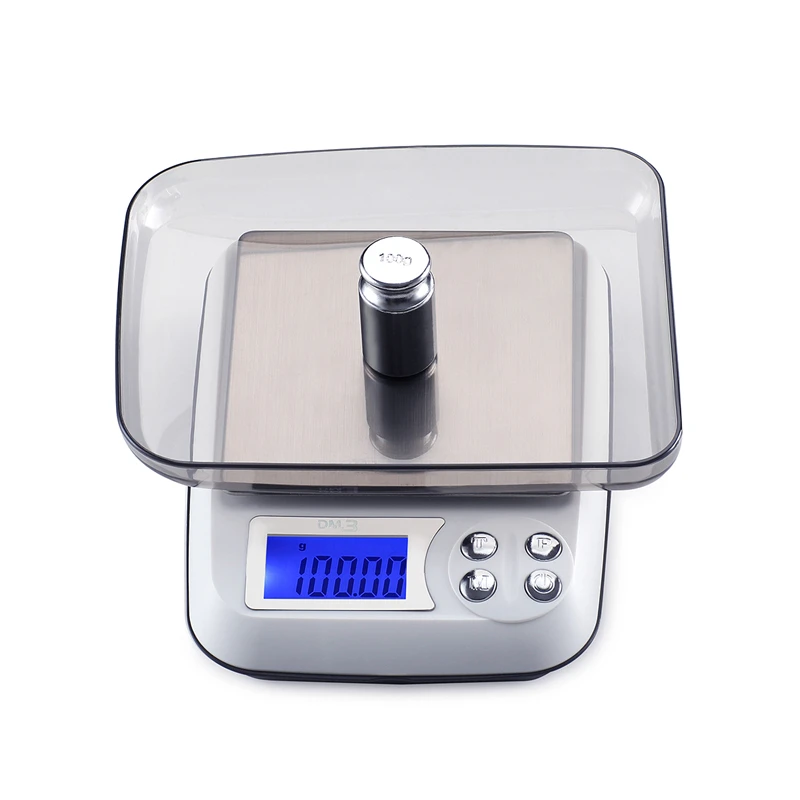

500Gx0.01g Digital Table Scale LCD Electronic Jewelry Diamonds Lab Weighing Scales 0.01G Precise Laboratory Balance With Tray