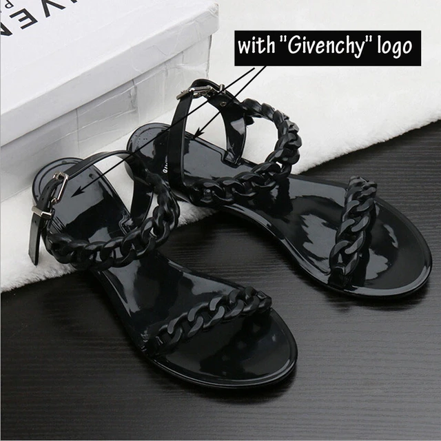 givenchy plastic sandals