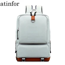 Бренд atinfor, водонепроницаемый рюкзак для колледжа, школы, путешествий, ноутбука, повседневный рюкзак для девочек-подростков