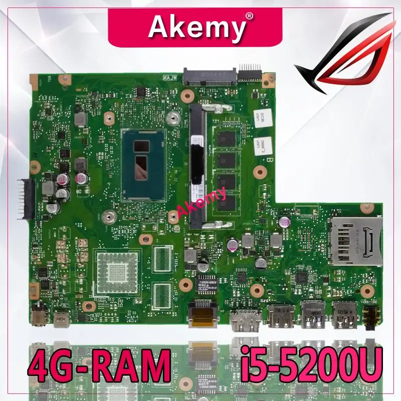 Akemy X540LA Laptop motherboard for ASUS X540LJ X540L F540L X540 Test original mainboard 4G-RAM I5-5200U Akemy X540LA Laptop motherboard for ASUS X540LJ X540L F540L X540 Test original mainboard 4G-RAM I5-5200U