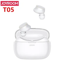 Original Joyroom T05 Mini Dual Wireless Bluetooth Earphone Waterproof Sports in-ear Earbuds Bluetooth Earphone for ios android multifunction wireless instant translation business bluetooth in ear earphone 16 languages any conversion for ios android