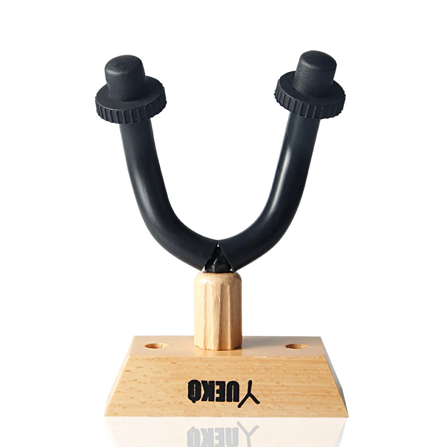 

YUEKO Solid Wood Guitar Wall Mount Guitar Hook Stand Mount Bracket Display For Guitars/Bass/Ukulele