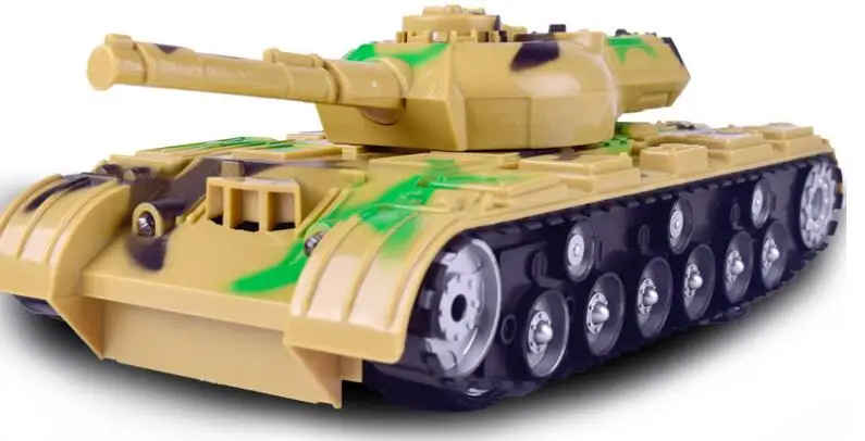 1:22 Rc Tank on the Radio Control Radio controlled tanks Rc Remote Control Tank Toy Best Gift for Children - Цвет: Цвет: желтый