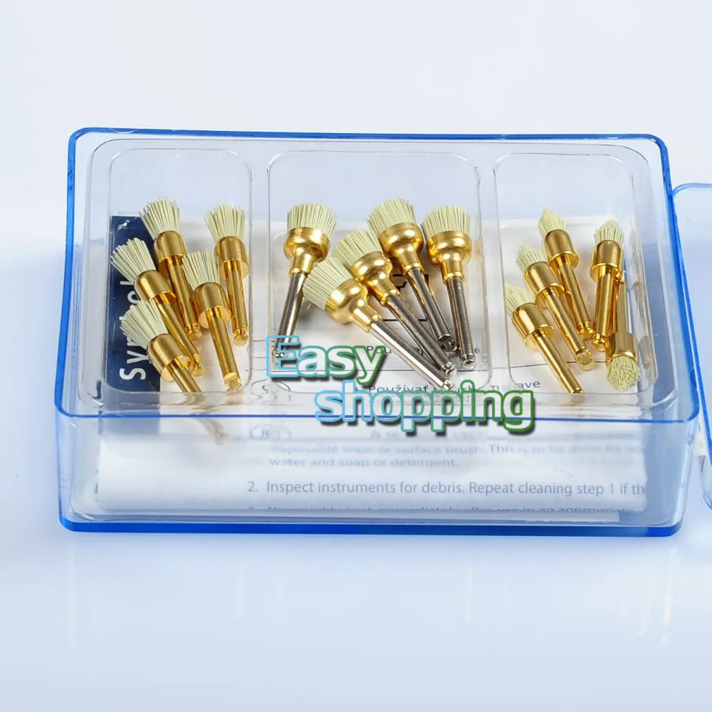 Dental Kerr Finishing Polishing Assorted Kit Cup Brushesdental