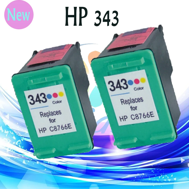 

The new listing 2x Color C M Y Ink Cartridge for HP 343 Tri-color for hp343 DJ 6540/6620/6840/PSC 1500/1510/1600/1610