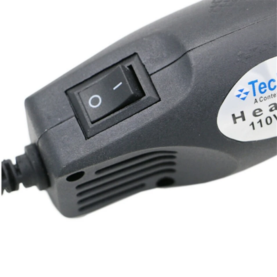 high quality 1pc 220V 110V electric Hot Air Gun/Heat Gun with supporting seat DIY tool heat gun 8018 Hot air gun EU US UK plug 4