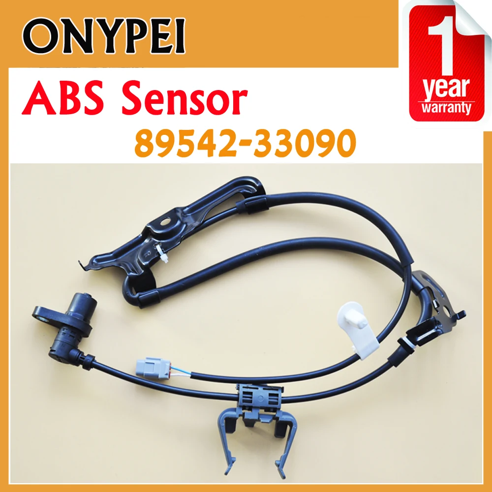 89542 33090 ABS Speed Sensor Front Right For 2007 2011 Toyota Camry