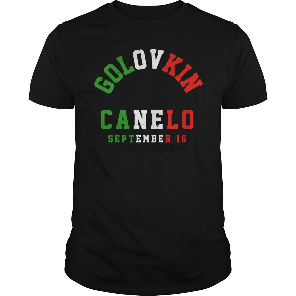 Мужская футболка с коротким рукавом GGG vs Canelo Boxing Superfight t-shirt (1) cool Women tee tops | одежда