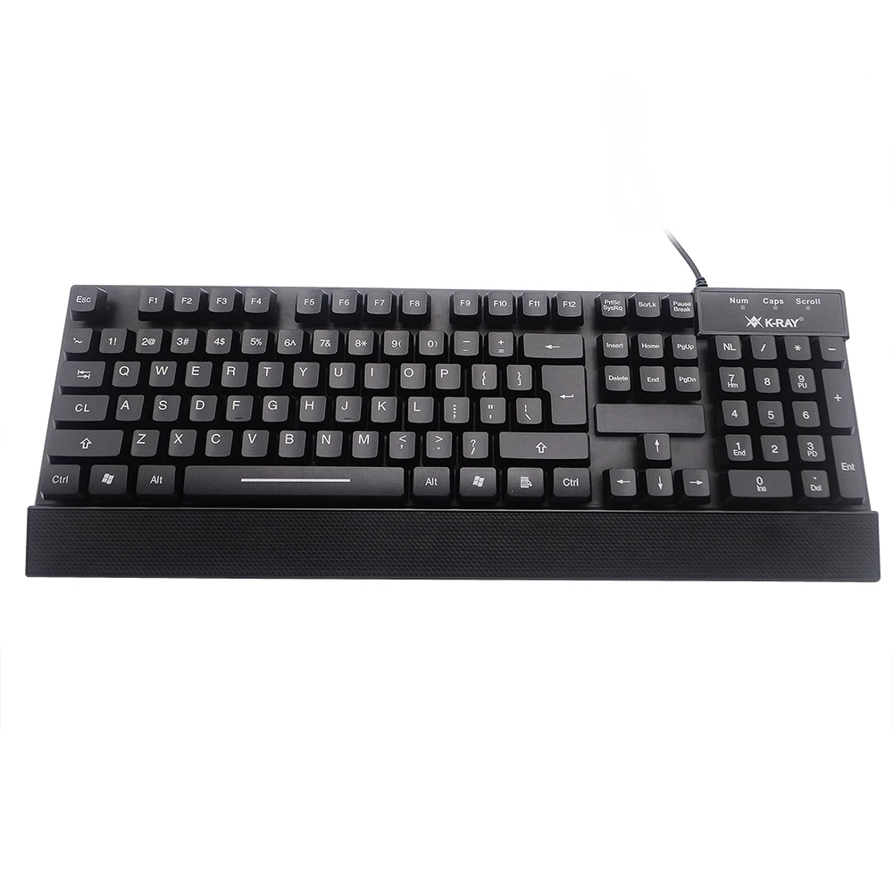 

104 Keys Ergonomics Gaming Keyboard Imitation Mechanical Keyboard with Gaming Keyboard Wired USB Gaming keyboards for Computer