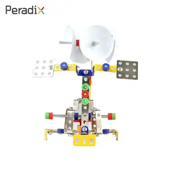 

2018 Ground Receiving Station Efficient Metal Assemble Model Kidsroom 1 Set Entertainment Satellite Toy Model Drop Shipping