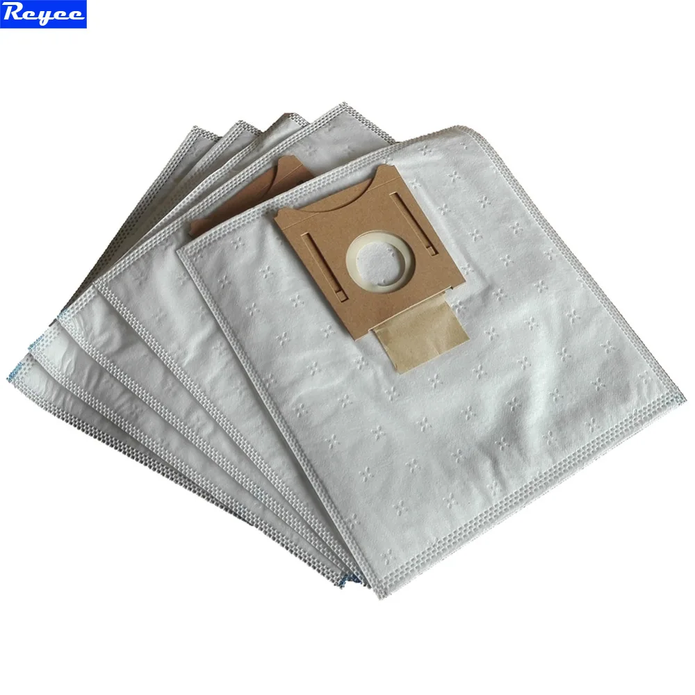 5x Vacuum Cleaner Type E F XL Dust Bags Microfiber HEPA Bag and 2x HEPA