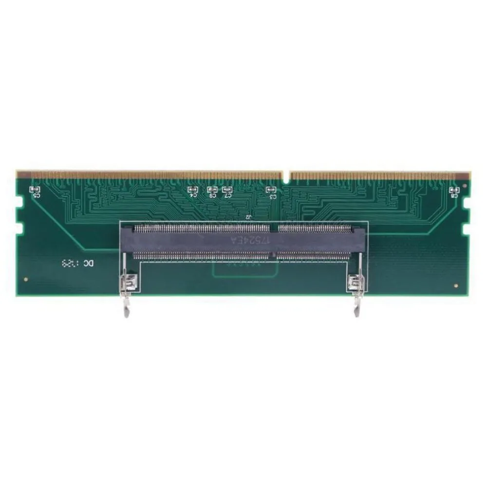 

DDR3 Notebook Memory to Desktop Memory Connector Adapter Card 240 to 204P SO-DIMM to DIMM Memory Adapter Computer Accessory