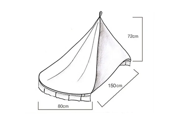 Черно-белый детский игровой тент, детский вибрирующий тент, детская палатка из хлопка, холст, типи и москитная сетка, игровой домик для детской комнаты