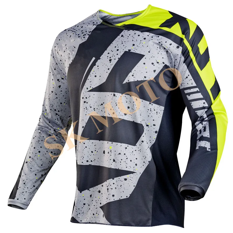 New 2017 NIRV 180 HC Motocross Jersey Motorcycle Long Sleeve Racing T Shirt Dirt Bike Cycling