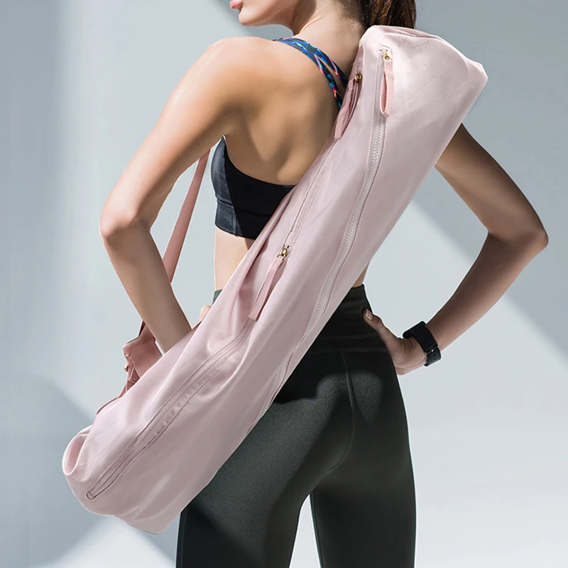 74cm*16cm yoga bag Convenience pink yoga mat bag waterproof backpack