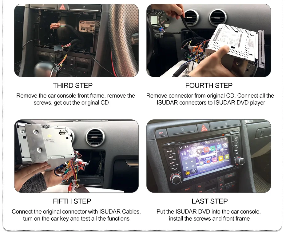 Perfect Isudar Android 9 2 Din Car Multimedia Player For MITSUBISHI/OUTLANDER 2007-2012 Auto Radio GPS Navigation Video Audio DSP DVR FM 28