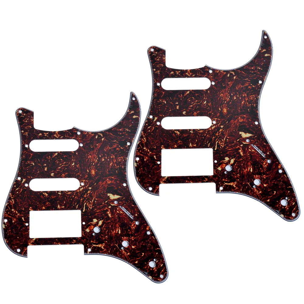 2PCS Electric Guitar Pickguard SSH Pickups 3 ply 11 hole For Electric