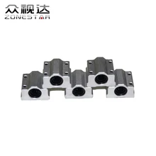 6PCS/LOT SCS8UU 8mm Linear Ball Bearing Block CNC Router Reprap 3D printer DIY Kit Accessories 3D printer parts