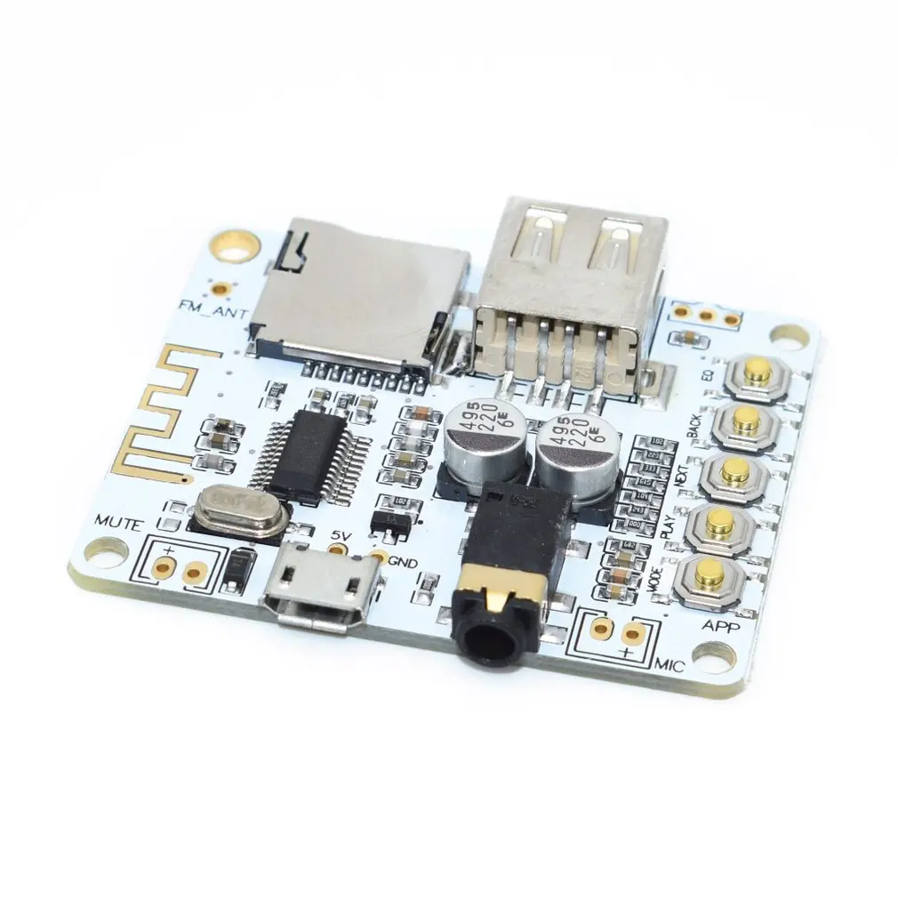 

Audio Receiver Board With Usb Tf Card Decoding Playback Preamp Output