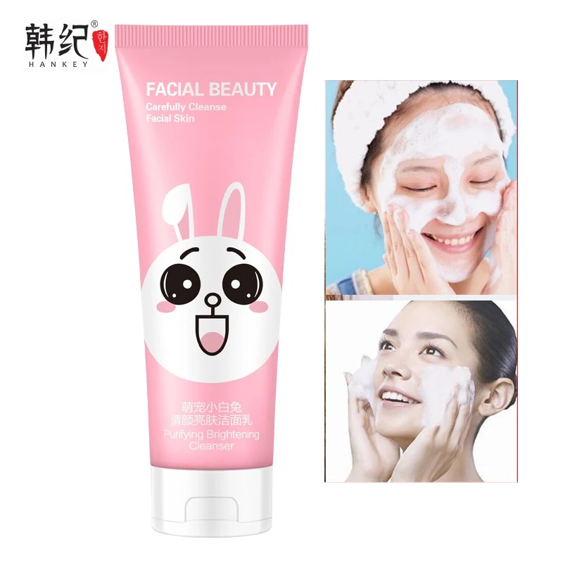 

HANKEY Organic Natura Facial Cleanserl Deep Pore Cleansing Skin Care Exfoliating Facial Cleansing Moisturizing Face Skin