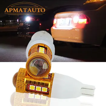 

2x T15 White High Quality With Samsung Chips LED Backup Reverse Rear Light Bulbs For Kia Sportage Sorento Forte K2 K3 K4