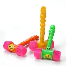 25 см Прочный детский свисток обучение малыша детские ручки пластиковые молотки шумные игрушки-свистки для забавы