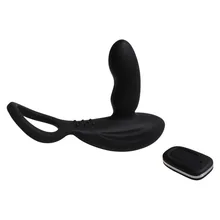 LEVETT Prostate Massager USB Rechargeable Male Anal Plug Sex toys for men Wireless Remote Control Prostata