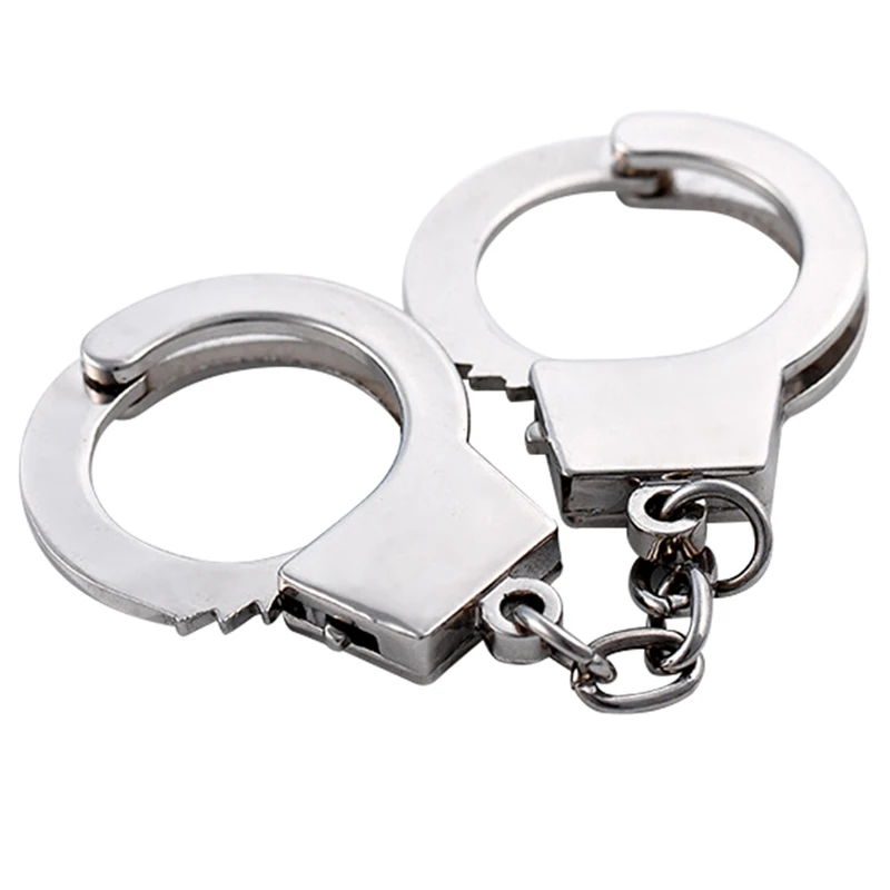 

2019 Hot Sale 1pc New Arrival Gift Key Chains Keychain Keyfob Keyring Handcuffs Mini Size