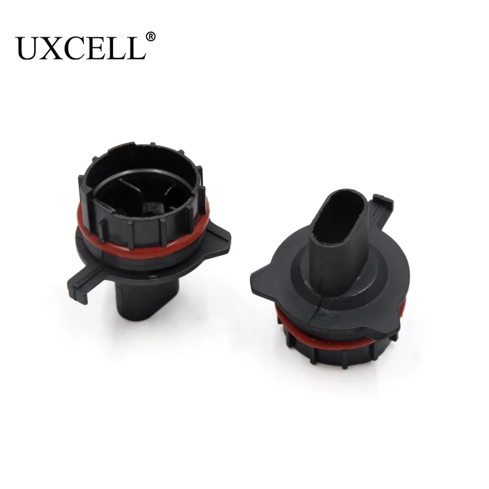UXCELL 2 шт. черный пластик H7 светодиодный держатель лампы для фар адаптер для BMW E39