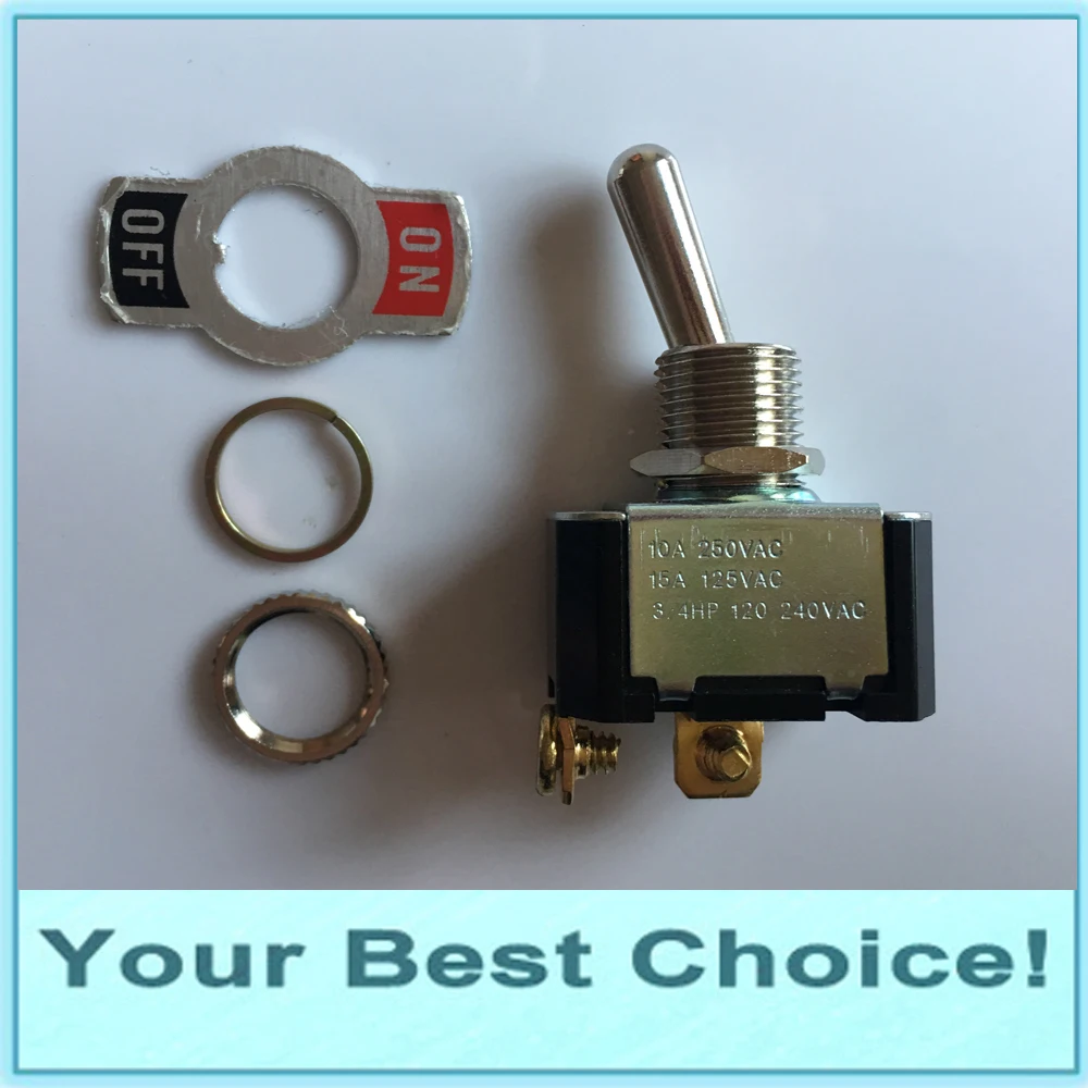 

5pcs Heavy Duty SPST 2Pin ON-OFF 10A Rocker Toggle Switch,Top Quality.
