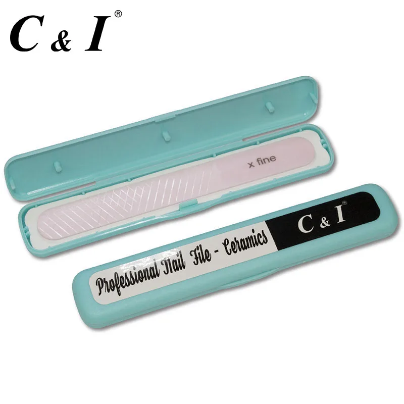 Professional Ceramic Nail File XFine Size Pink Color for Nail Artistin Nail Files & Buffers