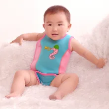 children adjust jumpsuit baby warm spring diving clothing baby boy girl swimming vest life jacket swimming pool Accessories